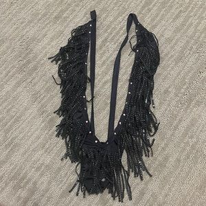 Exotic Dancewear Fringe Slingshot